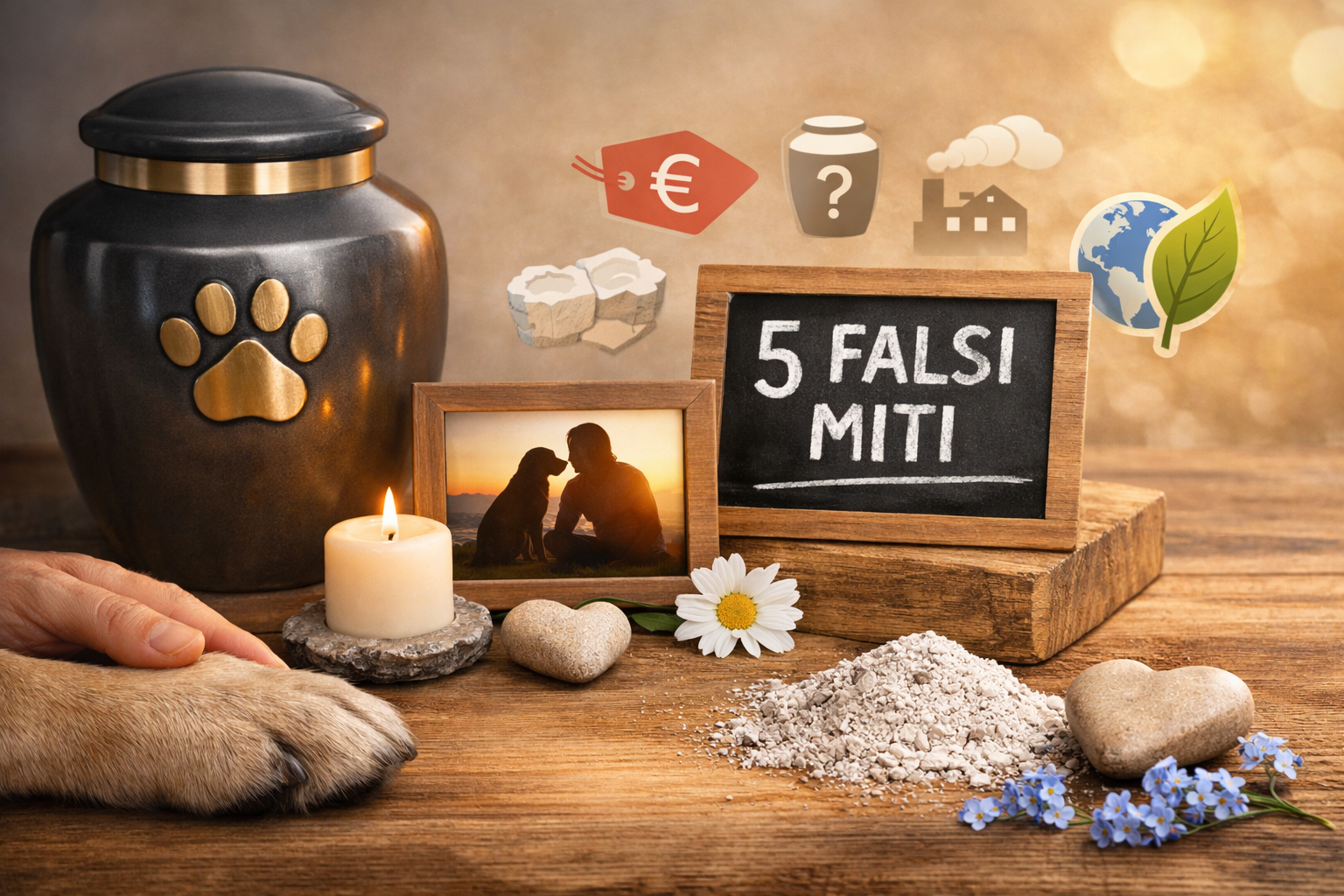 Scopri di più sull'articolo Cremazione degli animali domestici: i falsi miti più diffusi